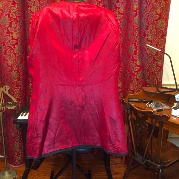 Hart Schaffner & Marx Sport Coat Black designed by Christian Dior - Picture 6 of 10